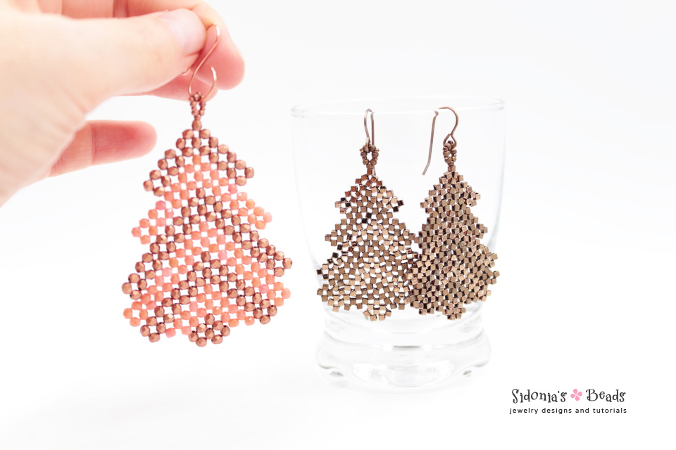 christmas beads for earrings